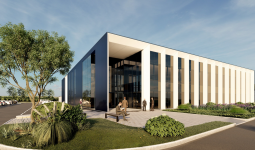3D render of Waterford IDA building (exterior)